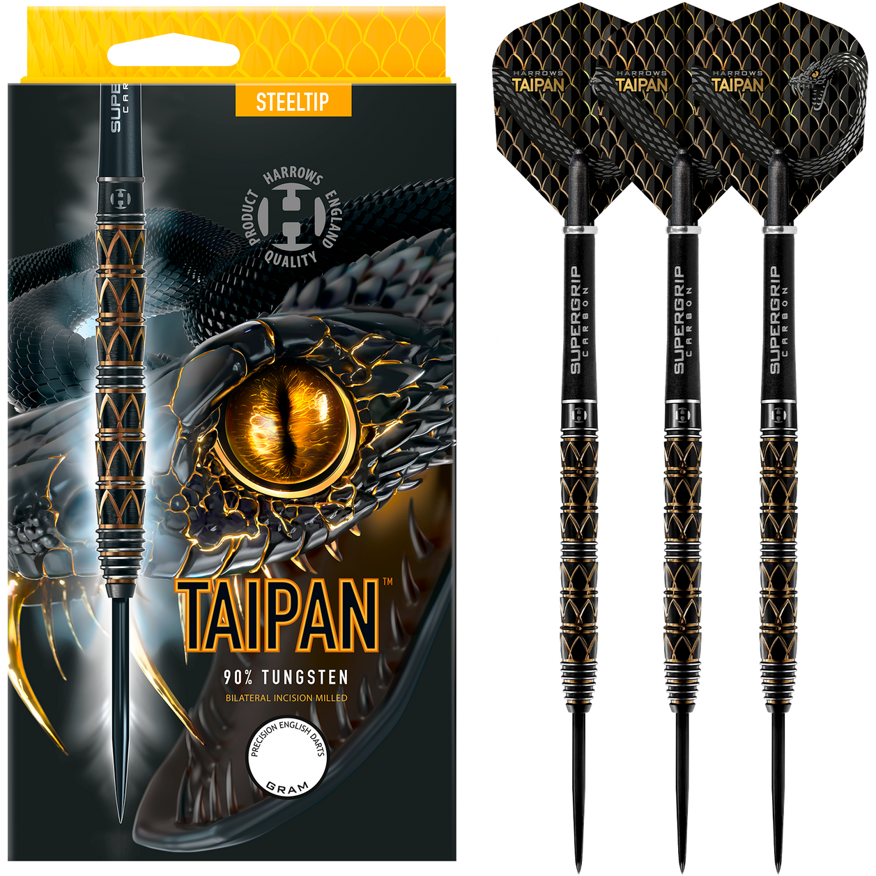 GEBD831 ~ HARROWS TAIPAN 90% DARTS